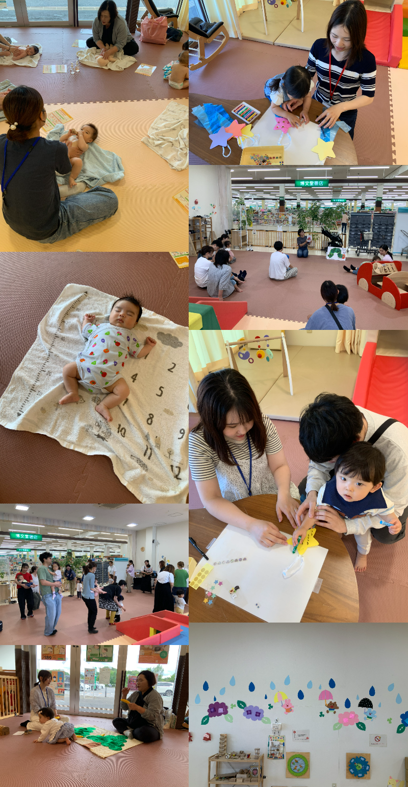 子育てコミュニティ広場イベントの様子