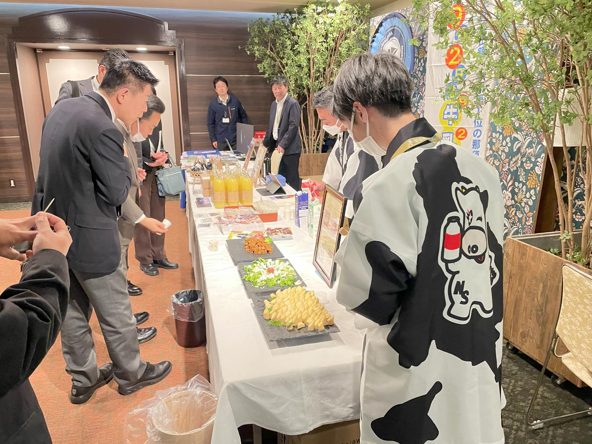 3種類のチーズをPR