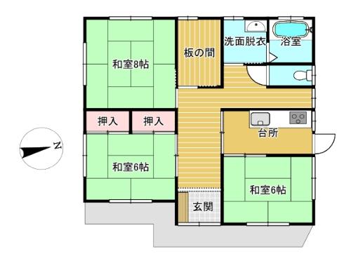 R6-4間取り図