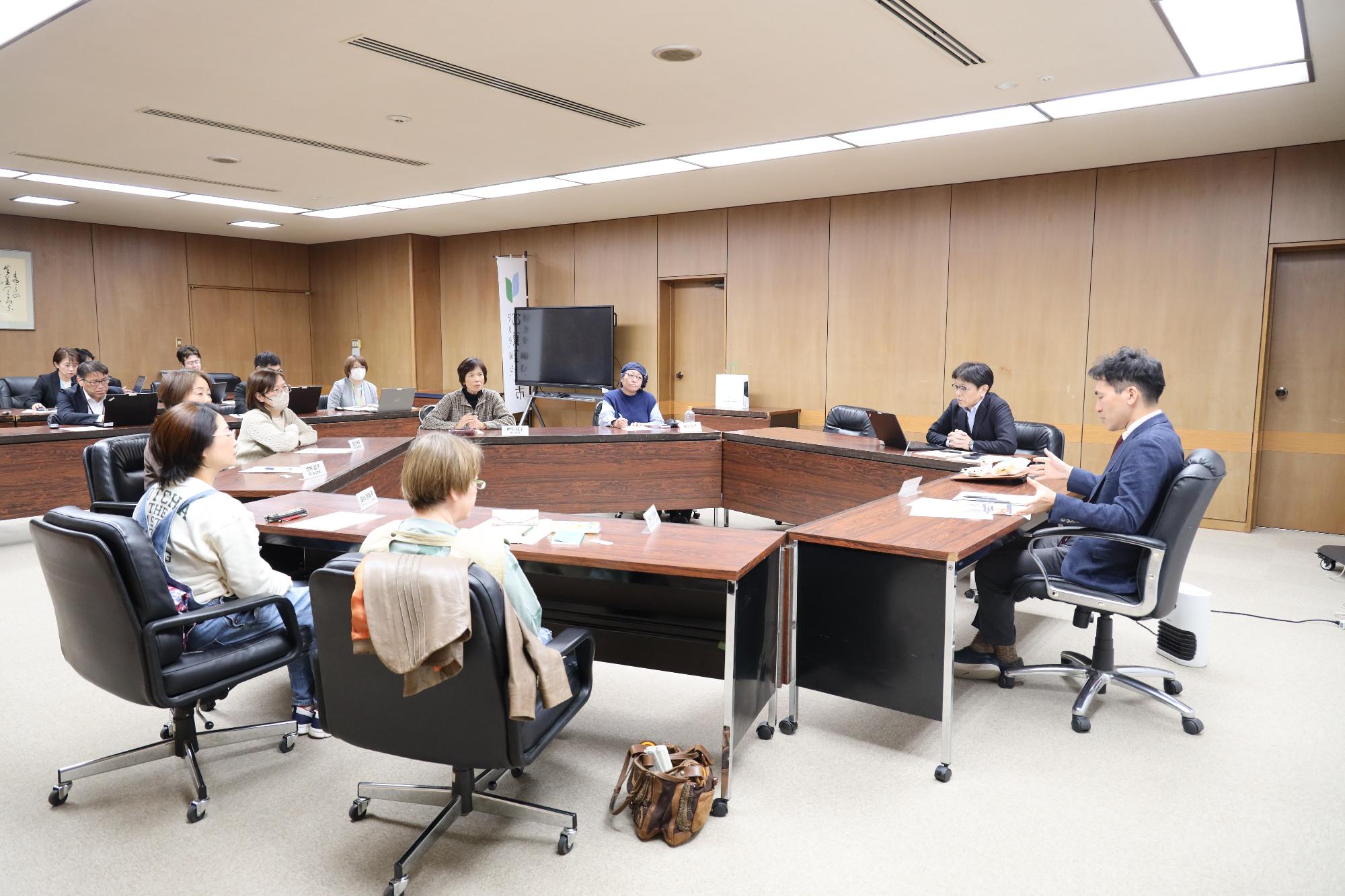 意見交換の様子