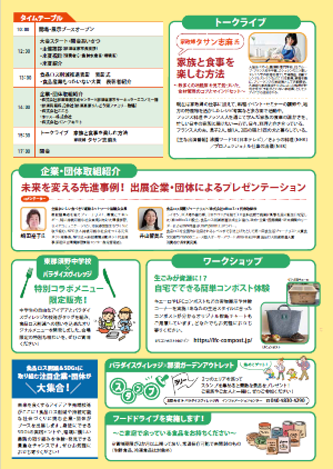 大会チラシ裏