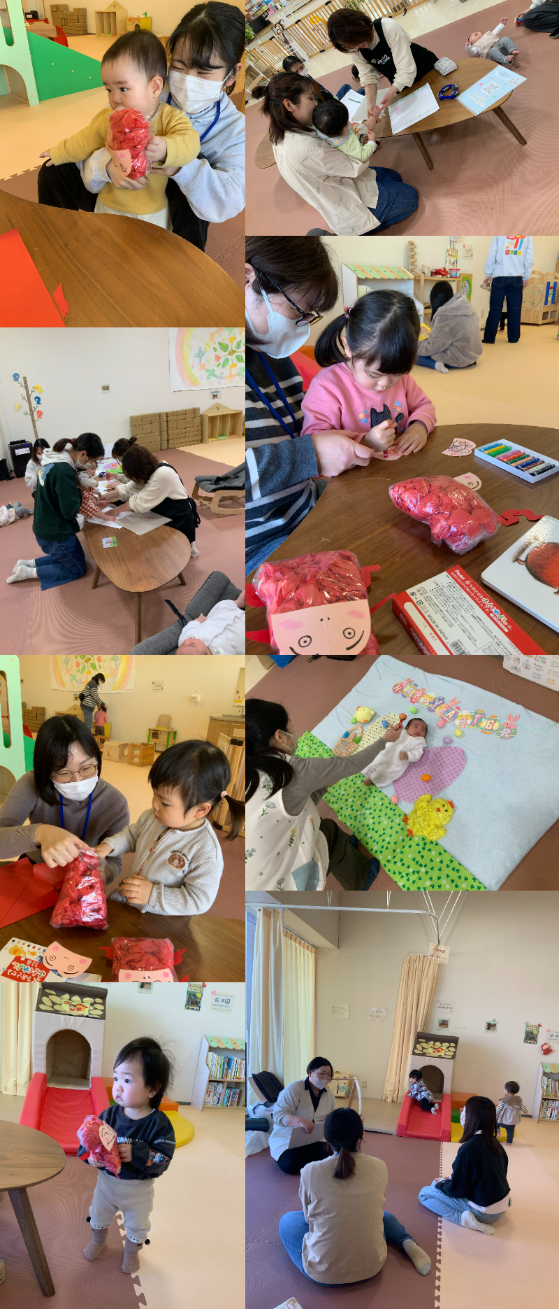 子育てコミュニティ広場イベントの様子