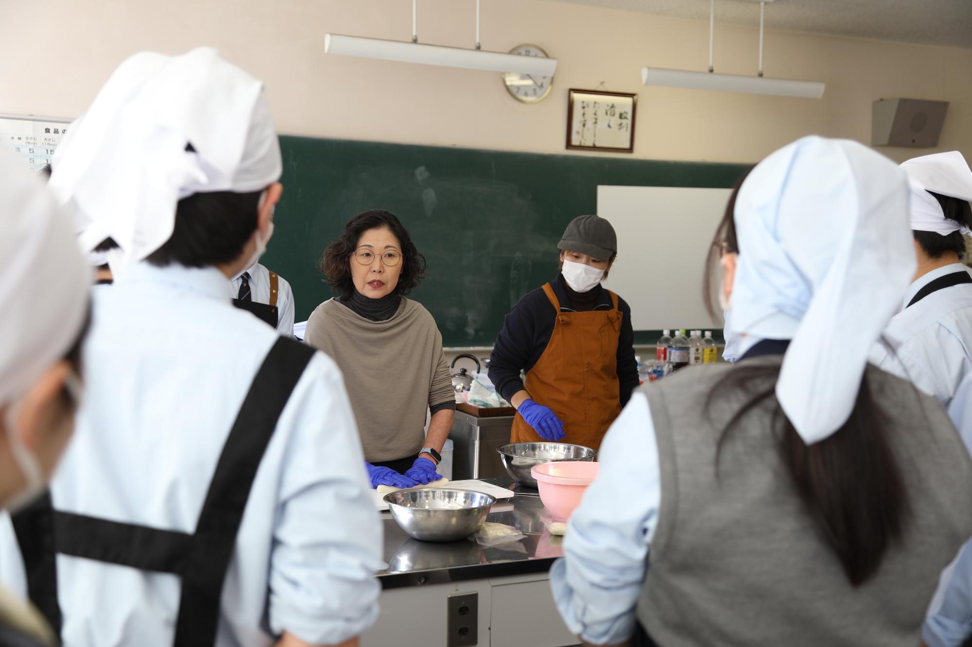 眞嶋さんの講師の様子
