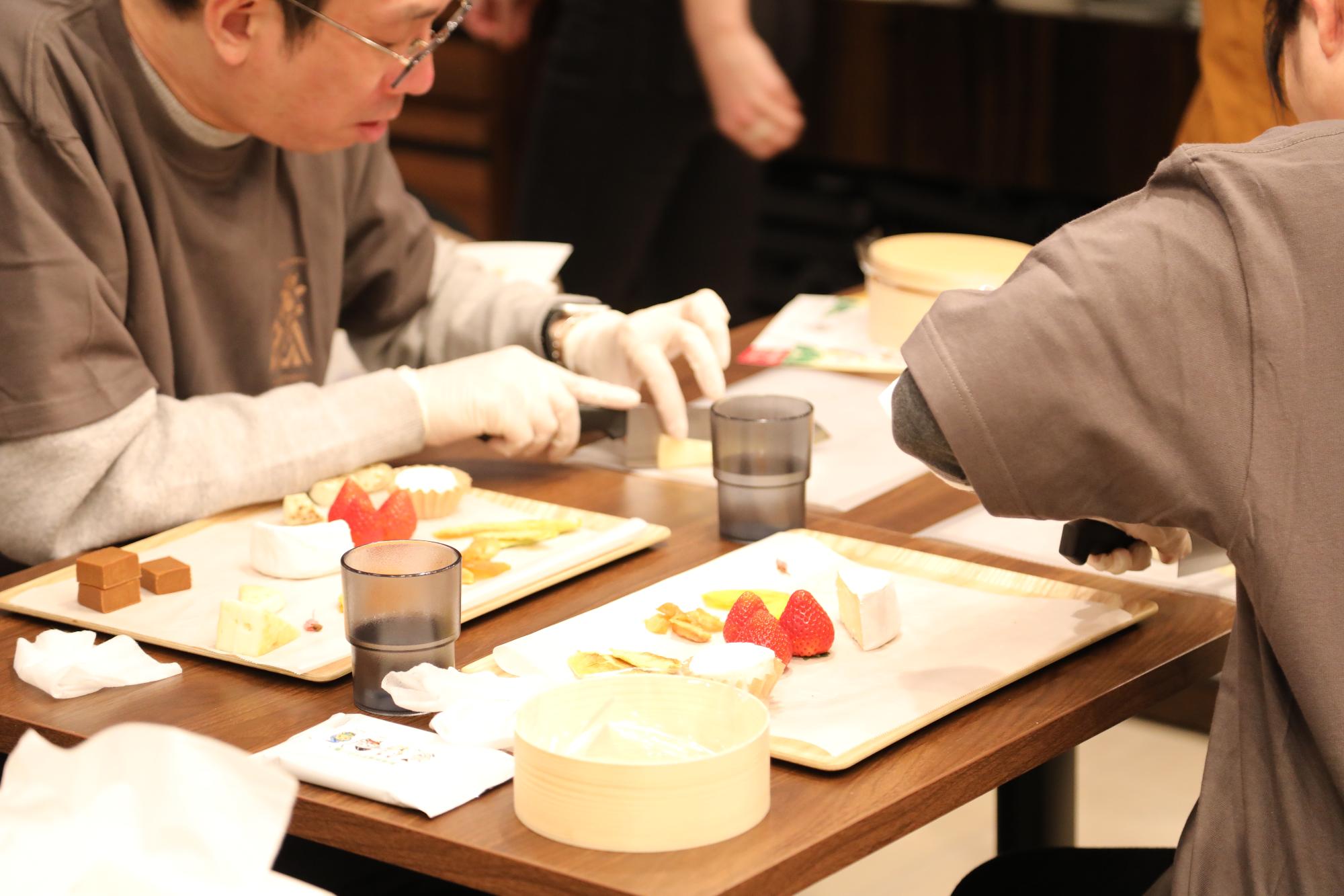 チーズボックス作り