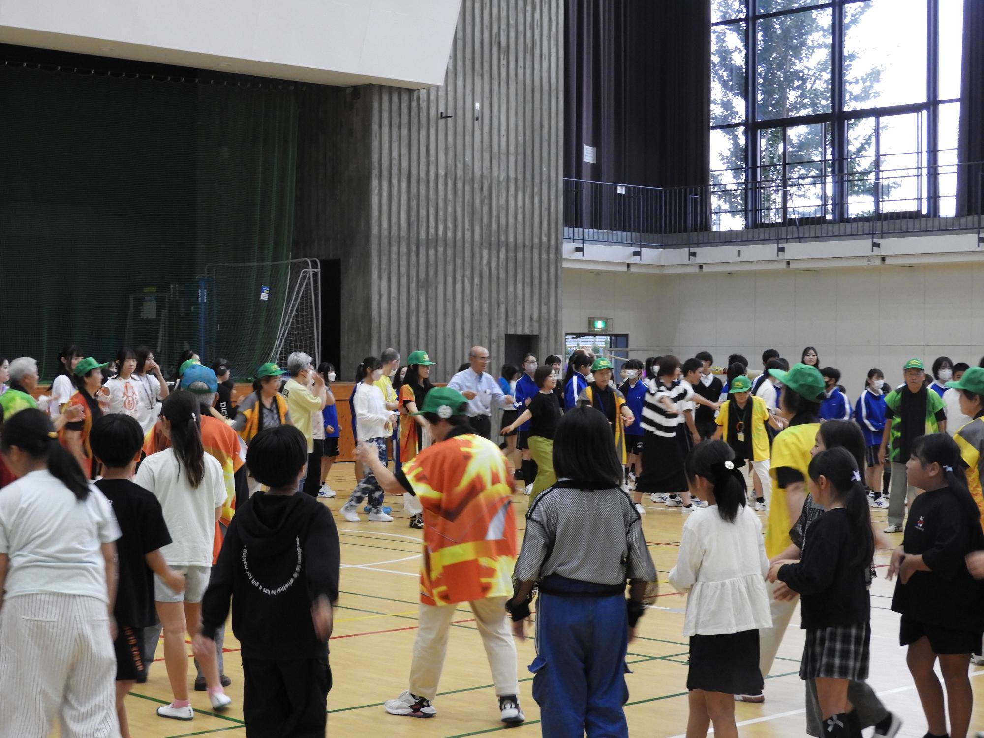 あつさきふれあい交流会日光和楽踊り