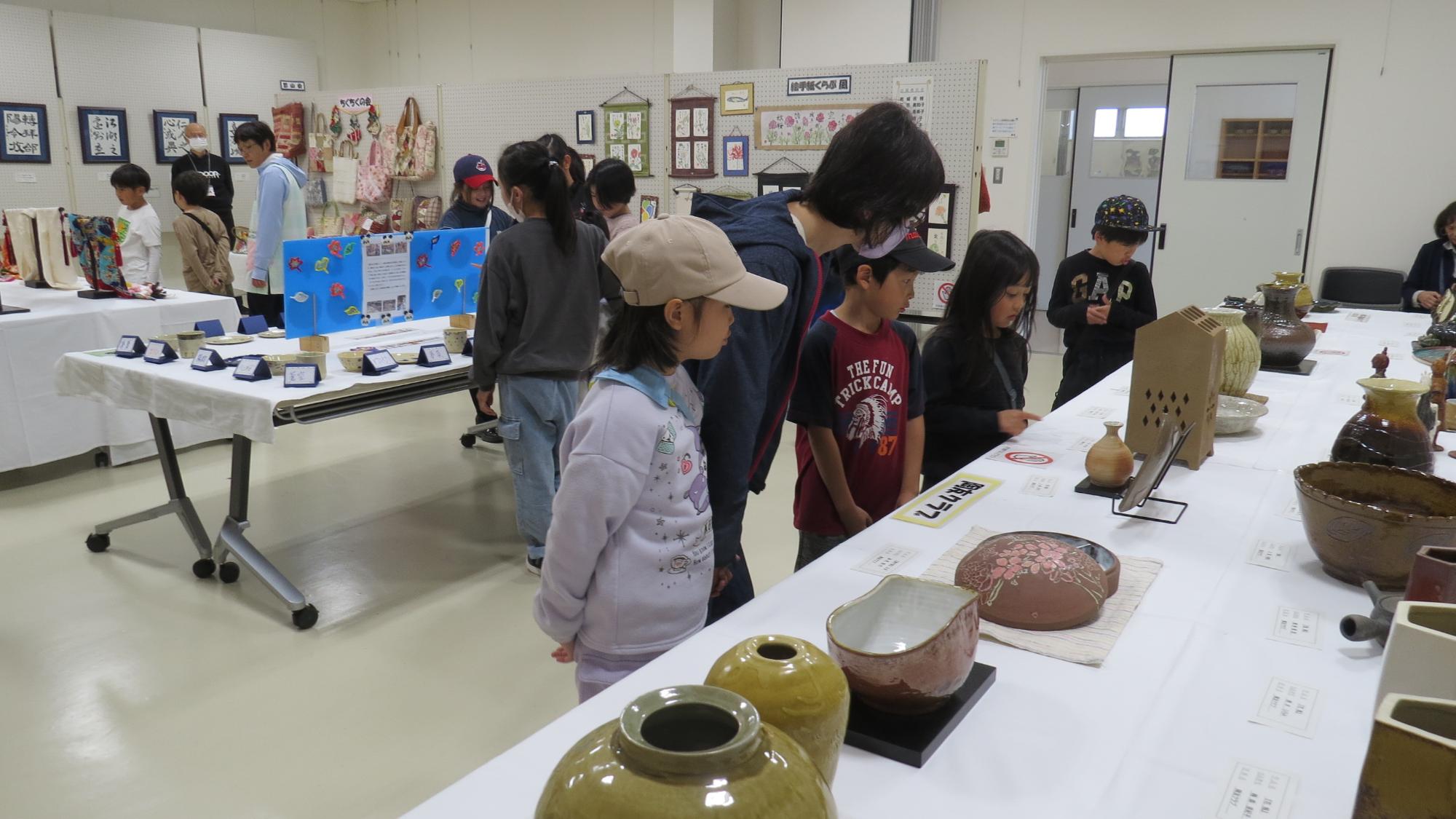 大研修室の作品展