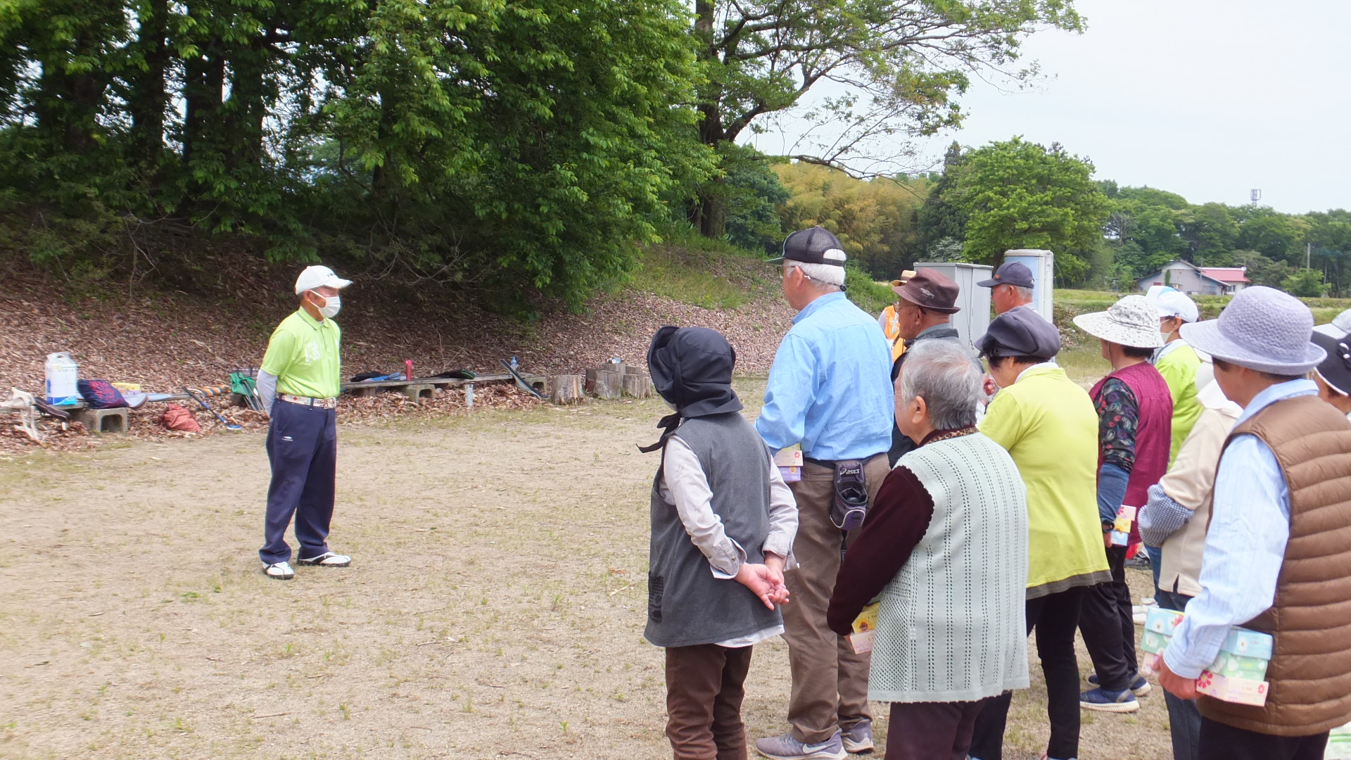 グランドゴルフ閉会式表彰式1