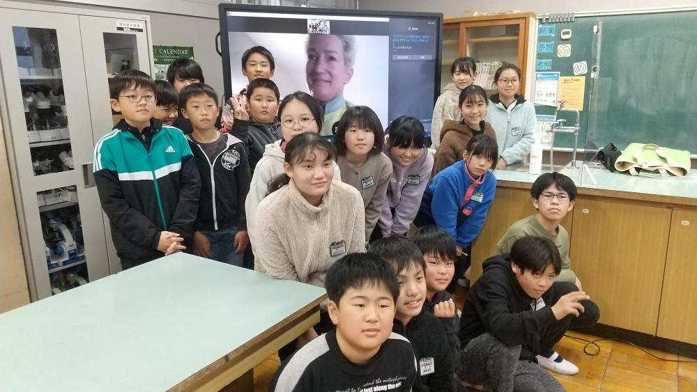 選手と記念撮影