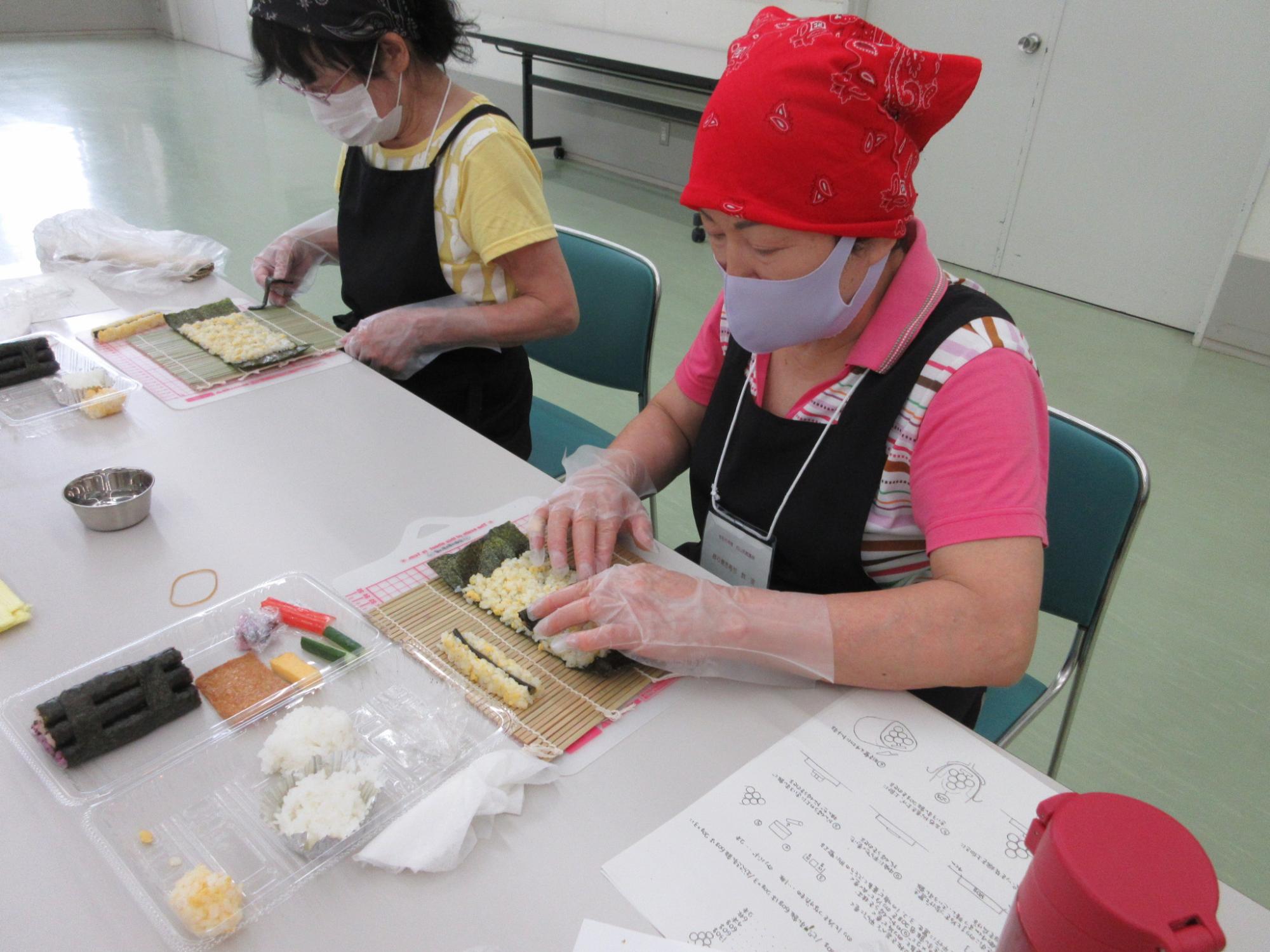 令和6年度飾り巻き寿司教室