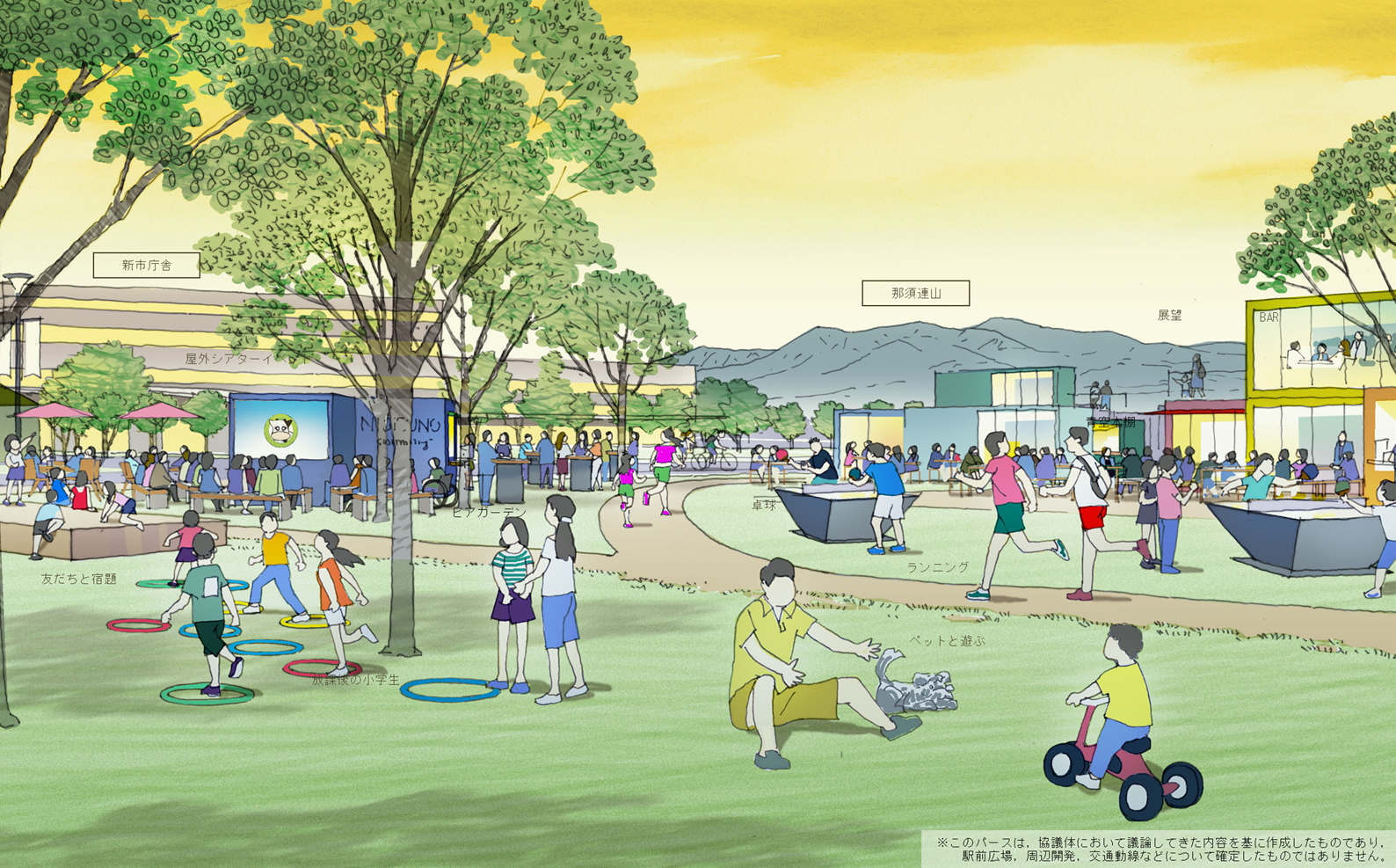 協議体レポートパース：日常的にまちに人がいる居場所づくり