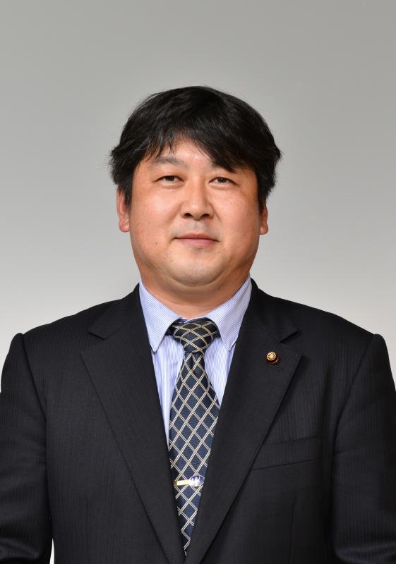 市議会議員、益子丈弘さんの写真