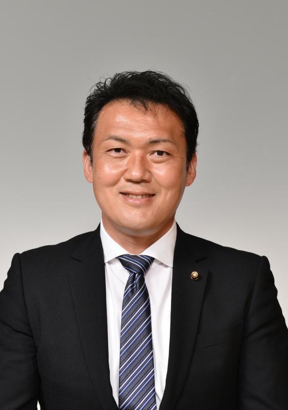 市議会議員、森本彰伸さんの写真