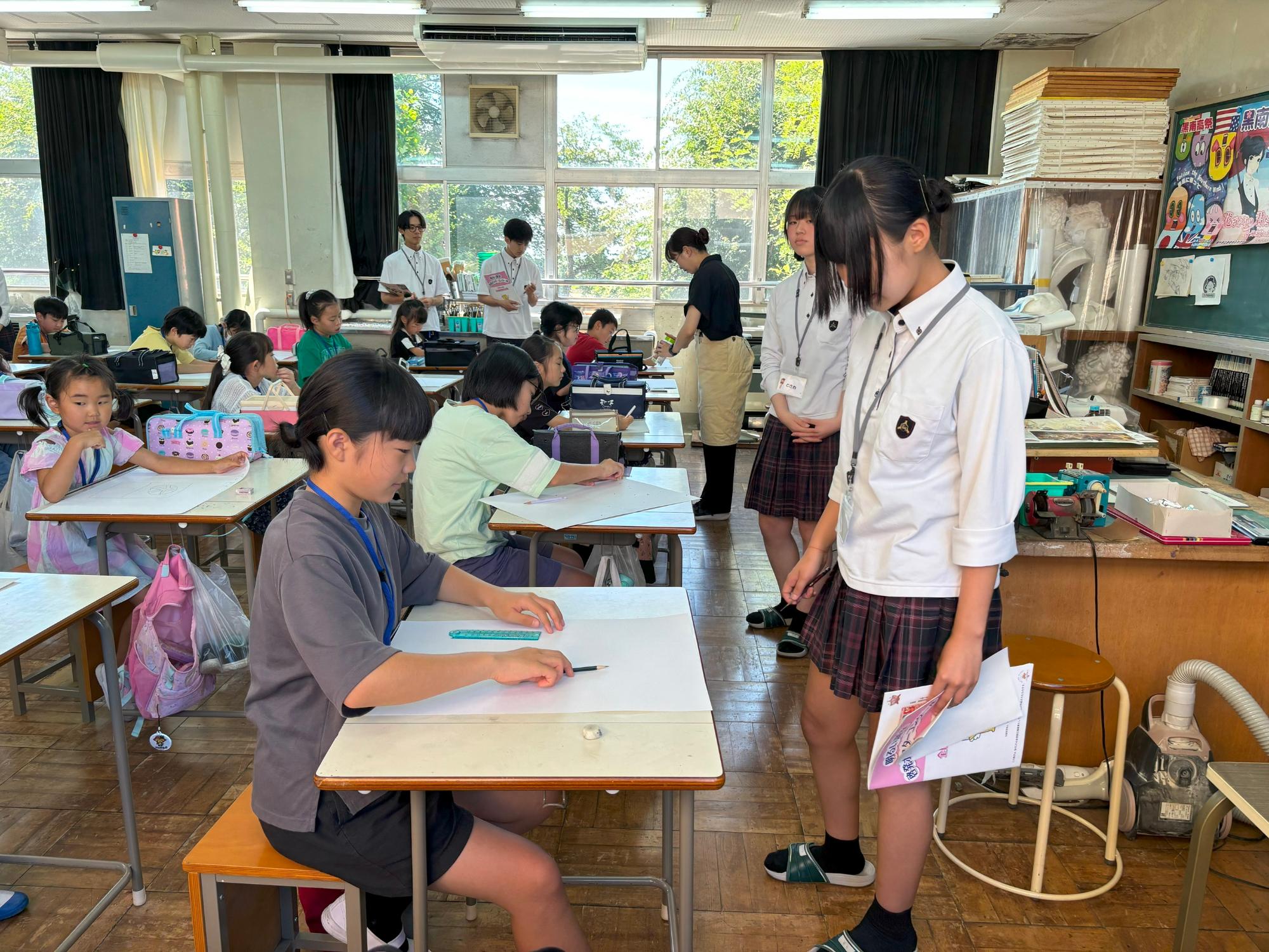 ポスター教室の様子2