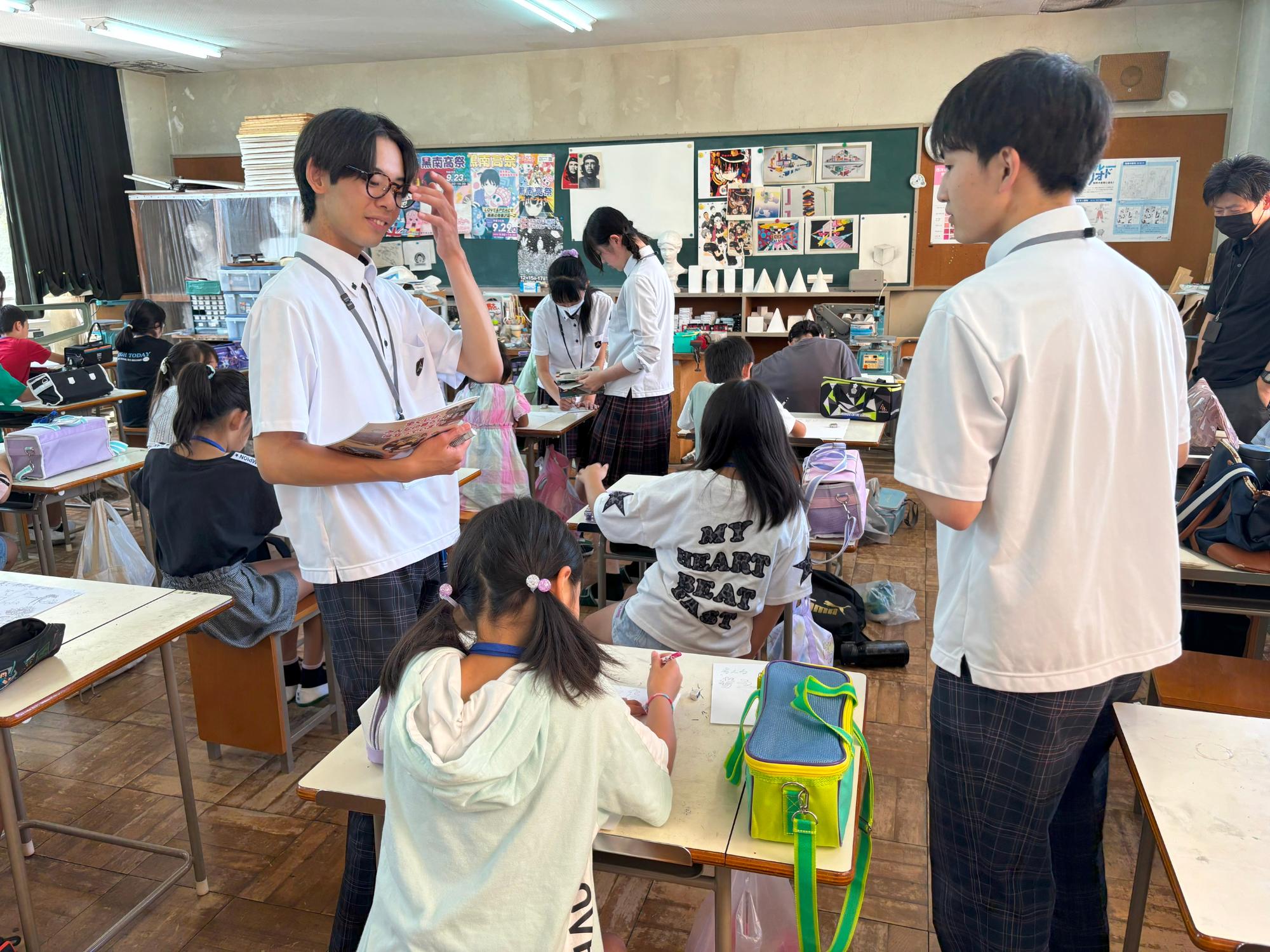 ポスター教室の様子3