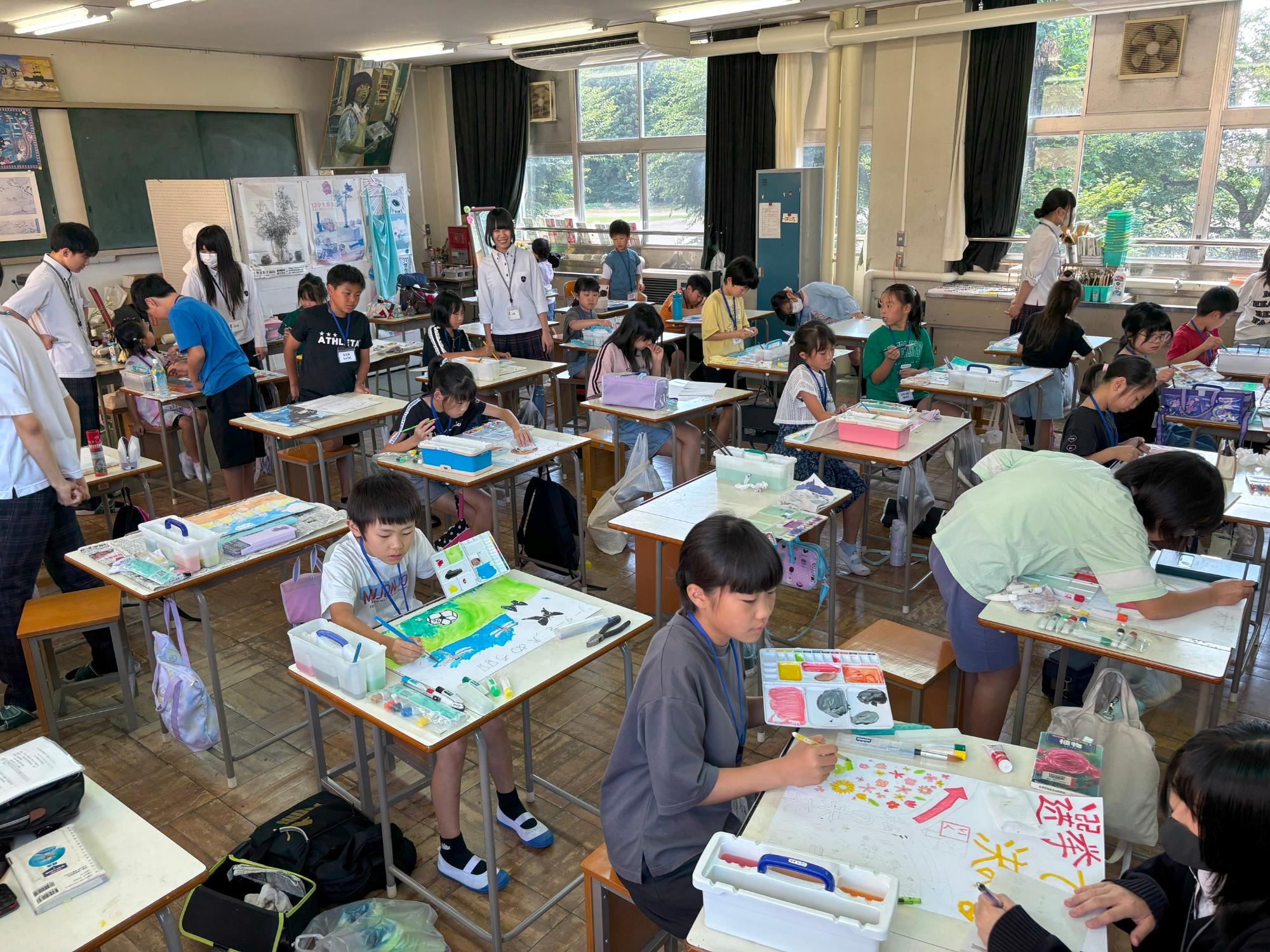 ポスター教室の様子8