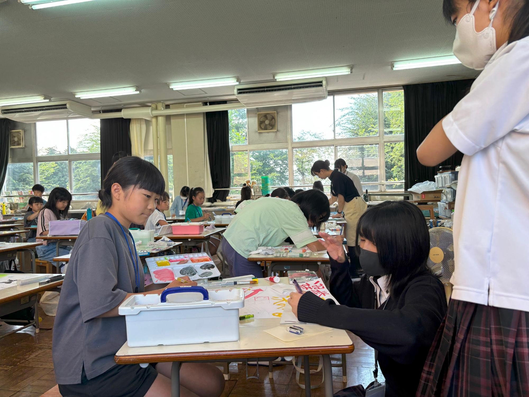 ポスター教室の様子9