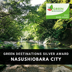 グリーンデスティネイションズシルバーアワードメディア用ロゴ